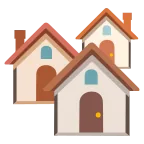 Emoji Casas en Google