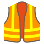 Emoji Chaleco de seguridad en Google