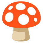 Emoji Champiñón en Google