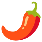 Hot Pepper emoji on Google