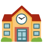 School emoji on Google