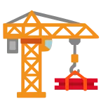 Emoji Construcción en Google