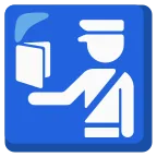 Emoji Control de pasaportes en Google