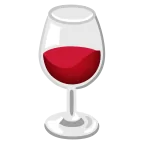 Emoji Copa de vino en Google