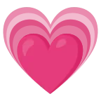 Emoji Corazón creciente en Android