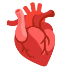 Emoji Corazón humano en Google