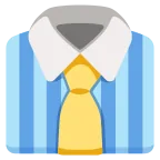 Emoji Corbata en Google