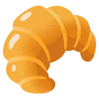 Croissant emoji on Google