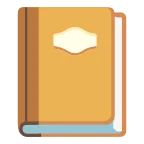 Emoji Cuaderno con tapa decorativa en Google