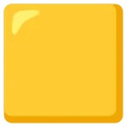 Emoji Cuadrado amarillo en Google