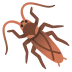 Cockroach emoji on Google