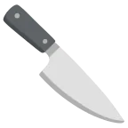 Kitchen Knife emoji on Google