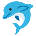 Emoji Delfín en Google
