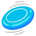 Flying Disc emoji on Google