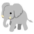Emoji Elefante en Google