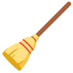 Emoji Escoba en Google
