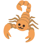 Emoji Escorpión en Google
