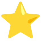 Emoji Estrella en Google