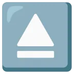 Eject Button emoji on Google