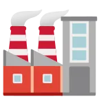 Factory emoji on Google
