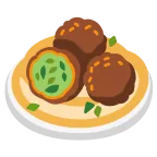 Falafel emoji on Google