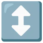 Up-Down Arrow emoji on Google