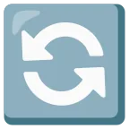 Counterclockwise Arrows Button emoji on Google