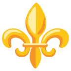 Emoji Flor de lis en Google