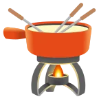 Fondue emoji on Google