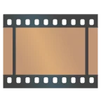 Emoji Fotograma de película en Google