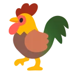 Emoji Gallo en Google