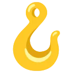 Hook emoji on Google