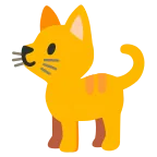 Cat emoji on Google