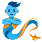 Emoji Genio en Google