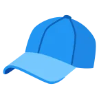 Emoji Gorra con visera en Google