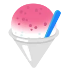 Emoji Granizado hawaiano en Google