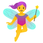 Emoji Hada mujer en Google