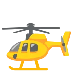 Emoji Helicóptero en Google