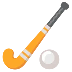 Emoji Hockey sobre hierba en Google