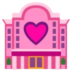 Love Hotel emoji on Google