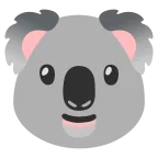 Emoji Koala en Google