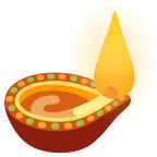 Emoji Lámpara de aceite en Google