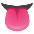 Tongue emoji on Google
