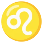 Leo emoji on Google