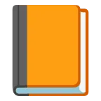 Orange Book emoji on Google
