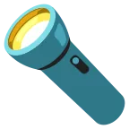 Emoji Linterna en Google