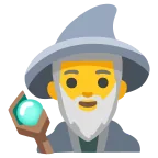 Emoji Mago en Google