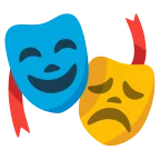 Performing Arts emoji on Google