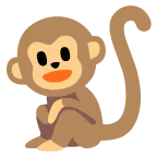 Monkey emoji on Google