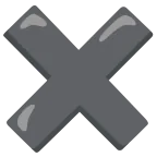 Multiply emoji on Google